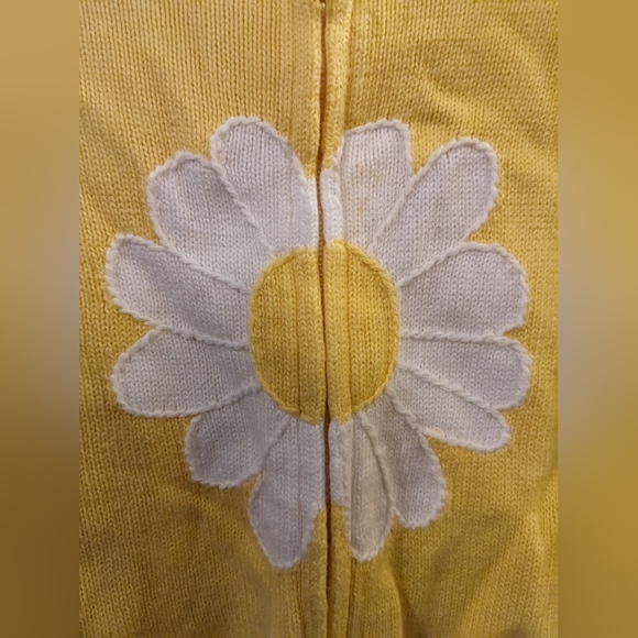 Kids Gymboree Yellow Daisy Jacket- 8 - Picture 2 of 6